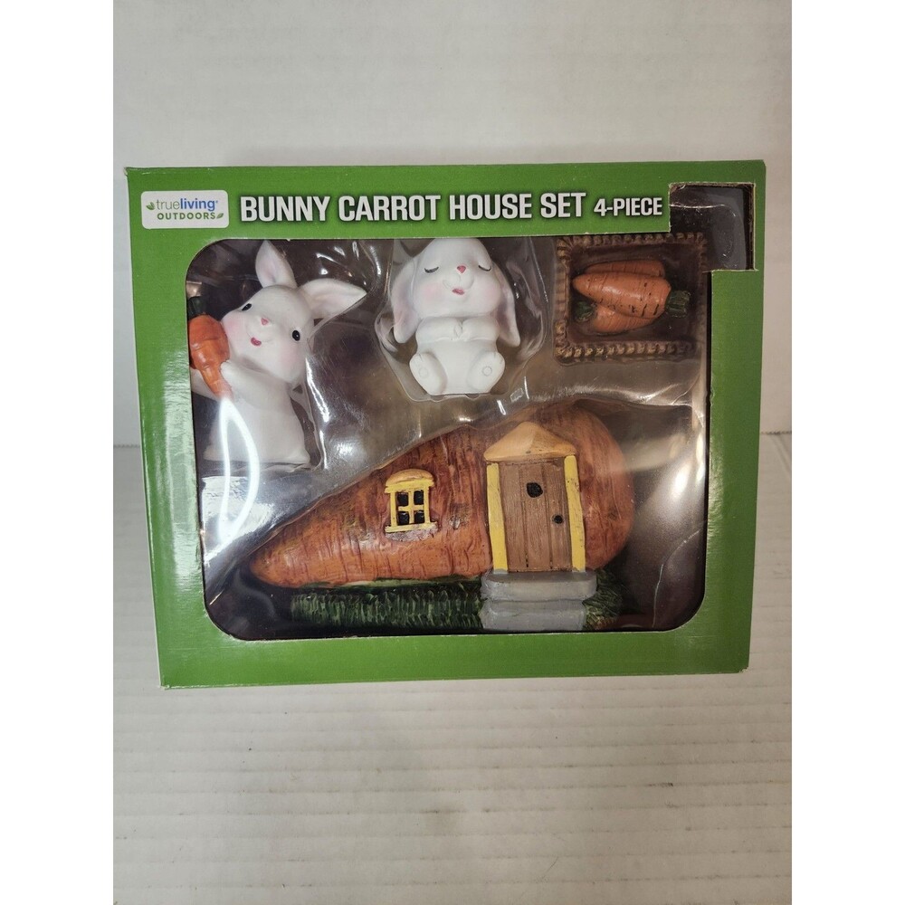 Bunny Carrot House Set